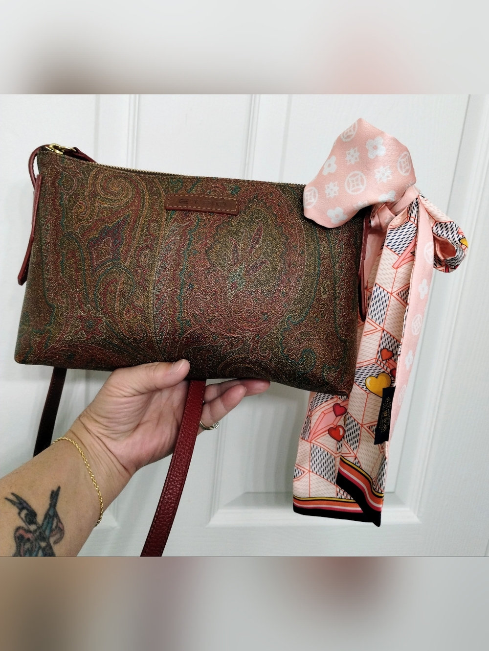 Etro Milano Crossbody Bag EUC - Picture 12 of 13